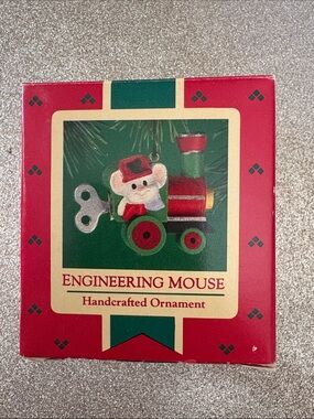 Hallmark Red and Green Engineering Mouse